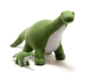 Titanosaur toy and rattle